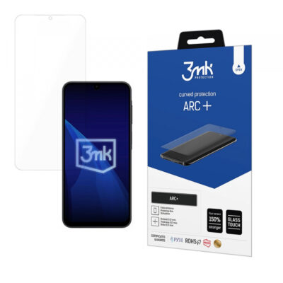 Folie de protectie Ecran 3MK ARC+ pentru Samsung Galaxy A17 4G / A17 5G / A16 5G A166 / A16 4G A165, Plastic