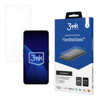 Folie de protectie Ecran 3MK FlexibleGlass pentru Nothing Phone (3a), Sticla Flexibila, Full Glue