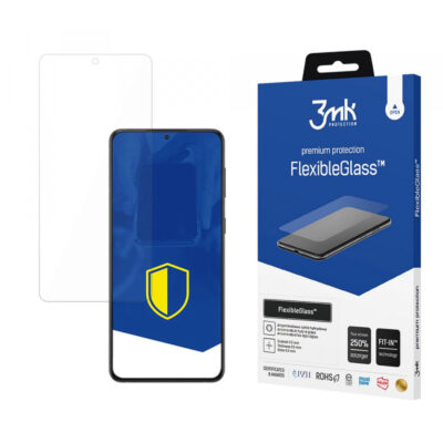 Folie de protectie Ecran 3MK FlexibleGlass pentru Samsung Galaxy S24 FE S721, Sticla Flexibila, Full Glue