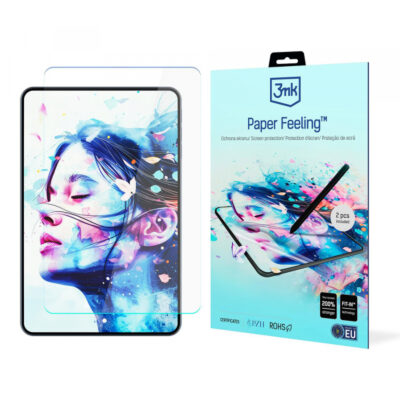 Folie de protectie Ecran 3MK Paper Feeling pentru Apple iPad (2025) / (2022), Plastic, Set 2 bucati