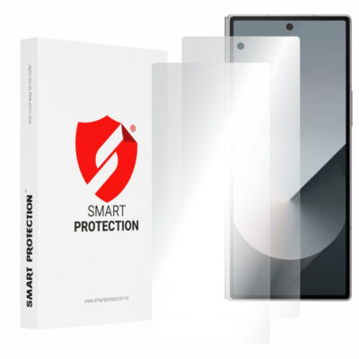 Folie de protectie Ecran Exterior Smart Protection Premium Classic pentru Samsung Galaxy Z Fold6 F956, Plastic, Set 2 bucati