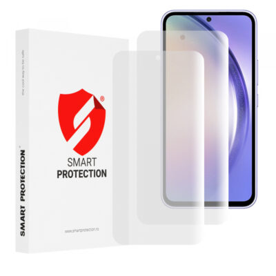 Folie de protectie Ecran Smart Protection Premium Classic pentru Samsung Galaxy A54 A546, Plastic, Set 2 bucati