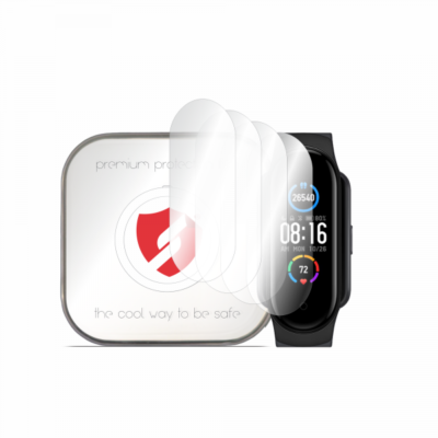 Folie Protectie Smart Protection Premium Classic pentru Amazfit Band 5 / Xiaomi Smart Band 6 / Band 5, Set 4 bucati, Plastic