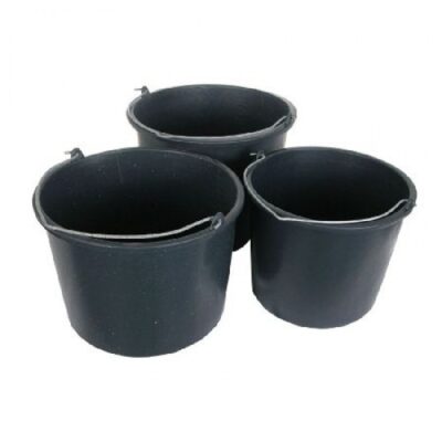Galeata Plastic Neagra 12L