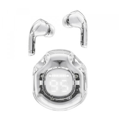 Handsfree Bluetooth Acefast T8, TWS, Alb