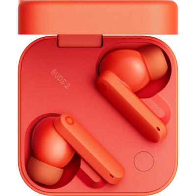 Handsfree Bluetooth CMF by Nothing Buds 2, TWS, ANC, MultiPoint, Portocaliu