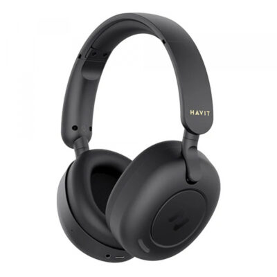 Handsfree Bluetooth HAVIT H655BT, A2DP, ANC, Negru