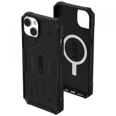 Husa MagSafe pentru Apple iPhone 14 Plus, Urban Armor Gear, Pathfinder, Neagra