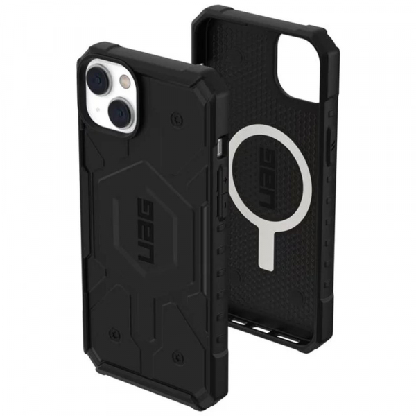 Husa MagSafe pentru Apple iPhone 14 Plus, Urban Armor Gear, Pathfinder, Neagra