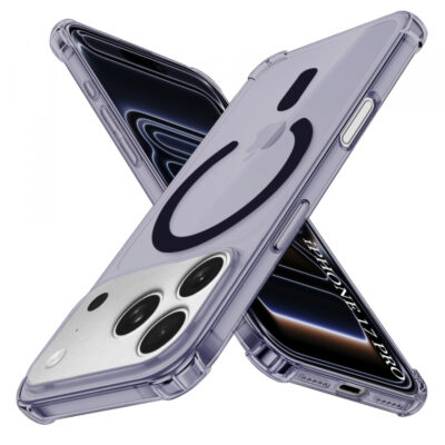Husa MagSafe pentru Apple iPhone 17 Pro, Techsuit, Shockproof, Fumurie