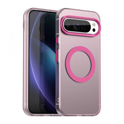 Husa MagSafe pentru Google Pixel 10 Pro XL, Techsuit, CandyCase, Roz