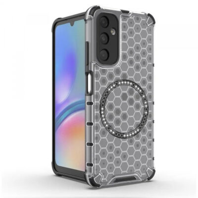 Husa MagSafe pentru Samsung Galaxy A05s A057, Techsuit, HoneyComb Shield, Alba