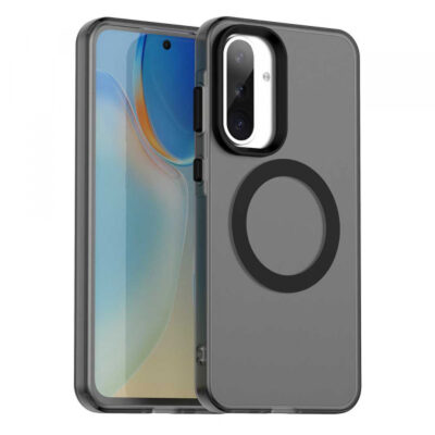Husa MagSafe pentru Samsung Galaxy A56 A566, Techsuit, CandyCase, Neagra