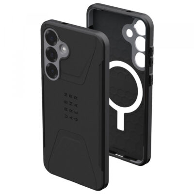 Husa MagSafe pentru Samsung Galaxy S25+ S936, Urban Armor Gear, Civilian Pro, Neagra