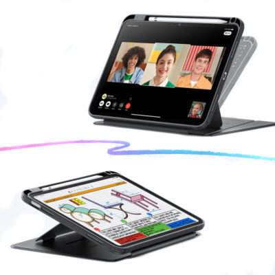Husa pentru Apple iPad Air 11 (2026) / iPad Air 11 (2025) / Air 11 (2024) / Air (2022) / Air (2020), ESR, Flip Hybrid, Neagra