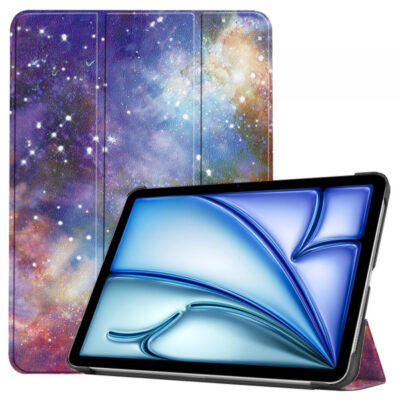 Husa pentru Apple iPad Air 13 (2026) / Air 13 (2025) / Air 13 (2024), Techsuit, FoldPro Galaxy, Multicolor