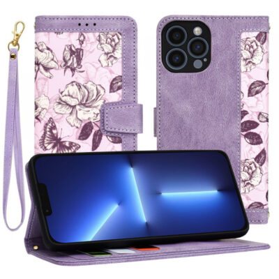Husa pentru Apple iPhone 13 Pro Max, Techsuit, FlipCraft, Mov