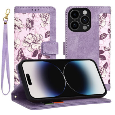Husa pentru Apple iPhone 14 Pro, Techsuit, FlipCraft, Mov