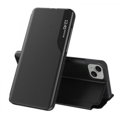 Husa pentru Apple iPhone 15 Plus, Techsuit, eFold, Neagra
