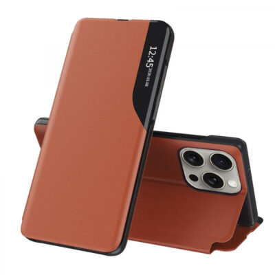 Husa pentru Apple iPhone 15 Pro, Techsuit, eFold, Portocalie