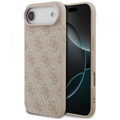 Husa pentru Apple iPhone 17 Air, Guess, 4G Classic, Roz