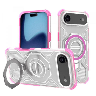 Husa pentru Apple iPhone 17 Air, Techsuit, Carbon Shield Pro, Roz