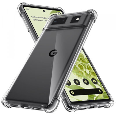Husa pentru Google Pixel 6, Techsuit, Shockproof Clear, Transparenta