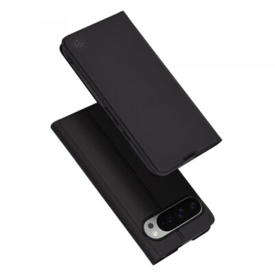 Husa pentru Google Pixel 9 Pro XL, Techsuit, Magskin Book, Neagra