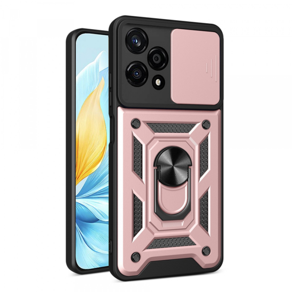 Husa pentru Honor 200 Lite, Techsuit, CamShield, Roz