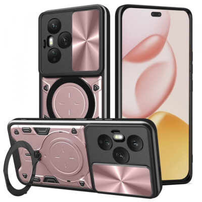 Husa pentru Honor 400 Pro, Techsuit, CamGuard Pro, Roz Aurie