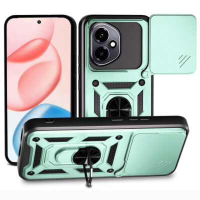Husa pentru Honor 400, Techsuit, CamShield, Verde