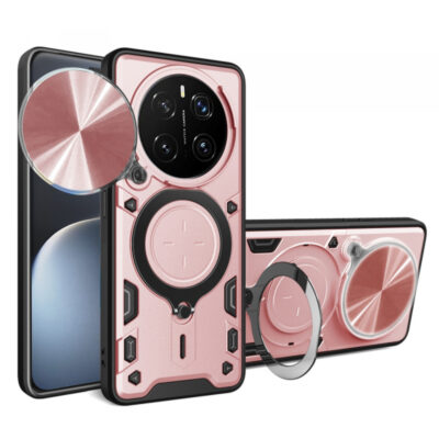 Husa pentru Honor Magic7 Pro, Techsuit, CamGuard Pro, Roz Aurie
