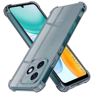 Husa pentru Honor X5c Plus, Techsuit, Shockproof Clear, Fumurie