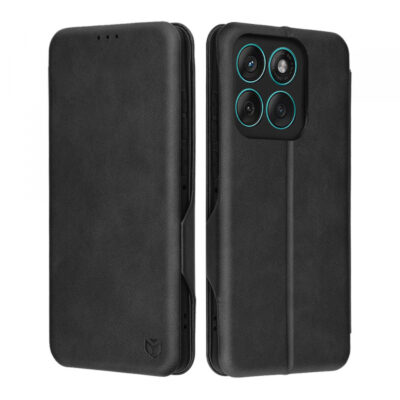 Husa pentru Motorola Edge 60 Fusion / Edge 60, Techsuit, Safe Wallet Plus, Neagra