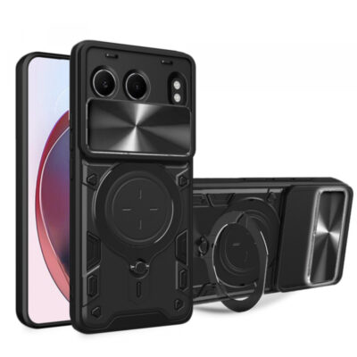 Husa pentru OnePlus Nord 4, Techsuit, CamGuard Pro, Neagra