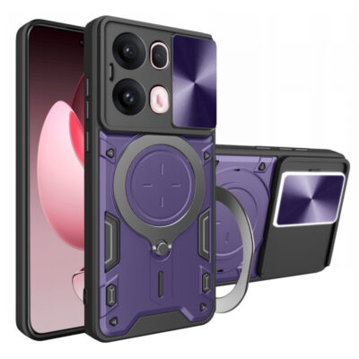 Husa pentru Oppo Reno13 Pro, Techsuit, CamGuard Pro, Mov