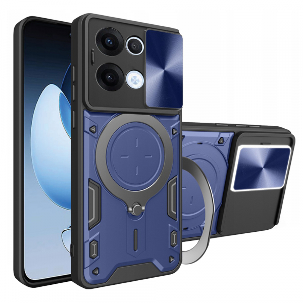 Husa pentru Oppo Reno13, Techsuit, CamGuard Pro, Albastra