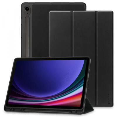 Husa pentru Samsung Galaxy Tab S10 Lite / S9 / S9 FE / Tab S10 FE, Tech-Protect, SC PEN, Neagra