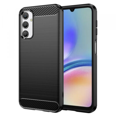 Husa pentru Samsung Galaxy A05s A057, Techsuit, Carbon, Neagra