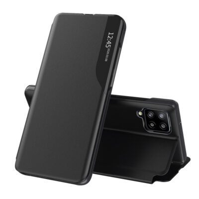 Husa pentru Samsung Galaxy A12 Nacho A127 / A12 A125, Techsuit, eFold, Neagra