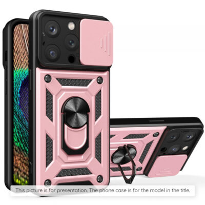 Husa pentru Samsung Galaxy A17 5G, Techsuit, CamShield, Roz