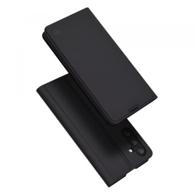 Husa pentru Samsung Galaxy A54 A546, Techsuit, Magskin Book, Neagra