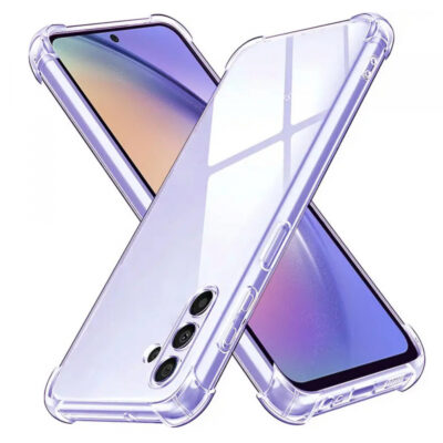 Husa pentru Samsung Galaxy A54 A546, Techsuit, Shockproof Clear, Transparenta