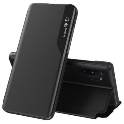 Husa pentru Samsung Galaxy Note 10+ 5G N976 / Note 10+ N975, Techsuit, eFold, Neagra
