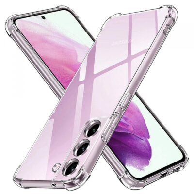 Husa pentru Samsung Galaxy S21 FE 5G G990, Techsuit, Shockproof Clear, Transparenta
