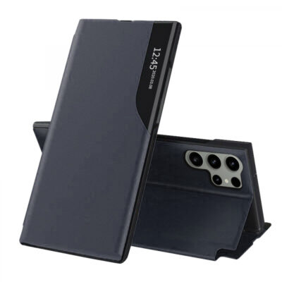 Husa pentru Samsung Galaxy S23 Ultra S918, Techsuit, eFold, Albastra Inchis