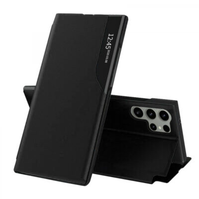 Husa pentru Samsung Galaxy S24 Ultra S928, Techsuit, eFold, Neagra