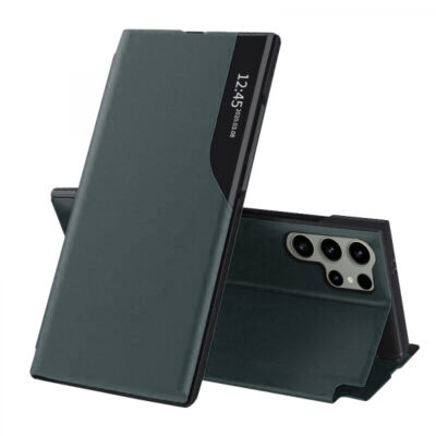 Husa pentru Samsung Galaxy S24 Ultra S928, Techsuit, eFold, Verde