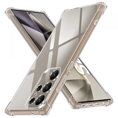 Husa pentru Samsung Galaxy S24 Ultra S928, Techsuit, Shockproof Clear, Transparenta