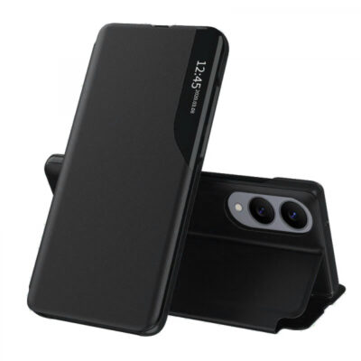 Husa pentru Samsung Galaxy S25 Edge S937, Techsuit, eFold, Neagra